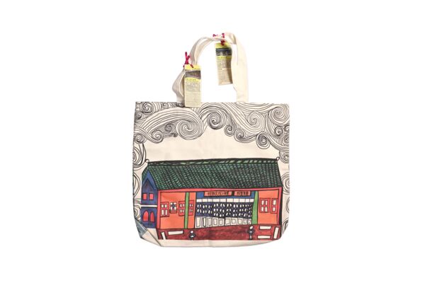 Two-sided tote bag 