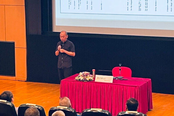 Mr. Tim KO delivered a talk titled ‘Early development of Kowloon and Founding of Kwong Wah Hospital’on 6 September